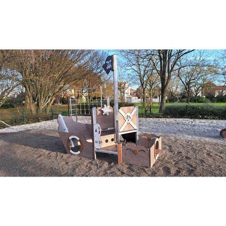  Vaikų žaidimo aikštelės kompleksas, kolekcija 'Piratų laivas / MBG-1177_CI 06-1003-T01'