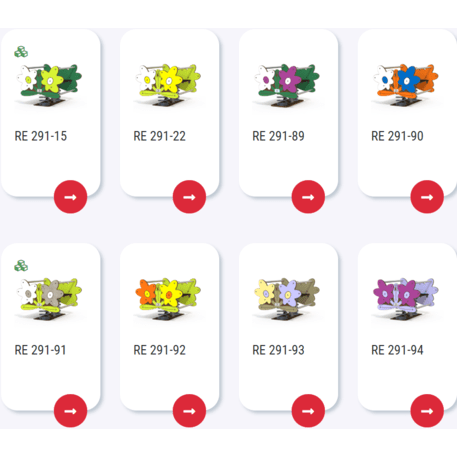 Spyruokliukas vaikų žaidimų aikštelėms 'MBG-1078_RE 291-02'