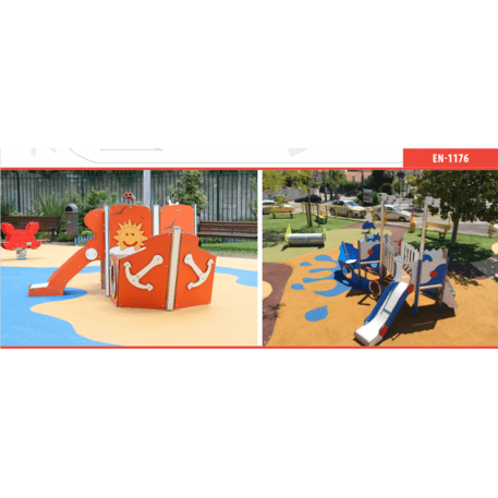  Vaikų žaidimo aikštelės kompleksas, kolekcija 'Piratų laivas / MBG-1193_CI 09-2005-T01'