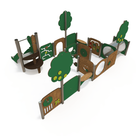 Vaikų žaidimų aikštelių įranga Baby linija – mažiesiems 'MBG-2075_BA 06-1035-A05'