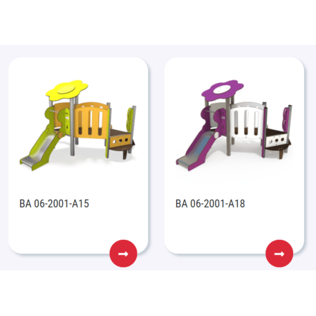 Vaikų žaidimų aikštelių įranga Baby linija – mažiesiems 'MBG-2088_BA 06-2001-A05'
