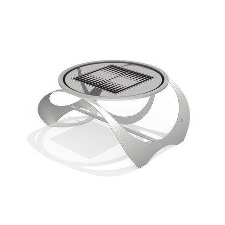 Metalinis šachmatų stalas 'Premium / 128x108,8xH/62,6cm / BS-385'