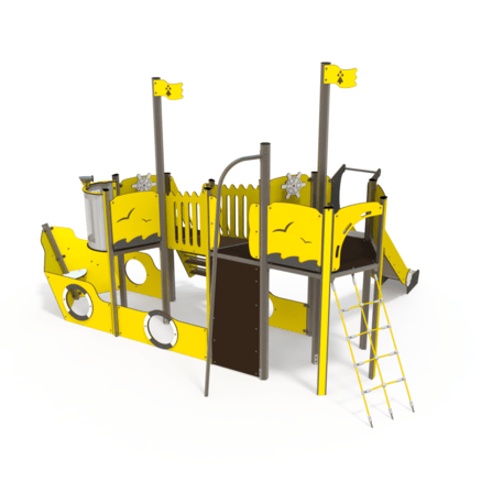  Vaikų žaidimo aikštelės kompleksas, kolekcija 'Piratų laivas / MBG-1238_CI 15-2002-Q22'