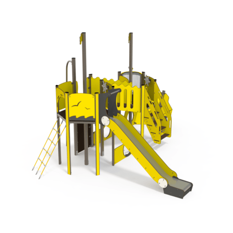  Vaikų žaidimo aikštelės kompleksas, kolekcija 'Piratų laivas / MBG-1238_CI 15-2002-Q22'