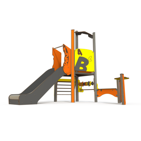 Žaidimų aikštelių kompleksas vaikams nuo 2 metų amžiaus – kolekcija 'MINI / MBG-2150_MI 09-1004-N22'