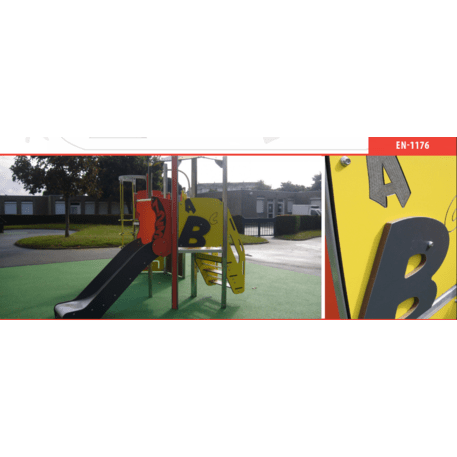 Žaidimų aikštelių kompleksas vaikams nuo 2 metų amžiaus – kolekcija 'MINI / MBG-2150_MI 09-1004-N22'