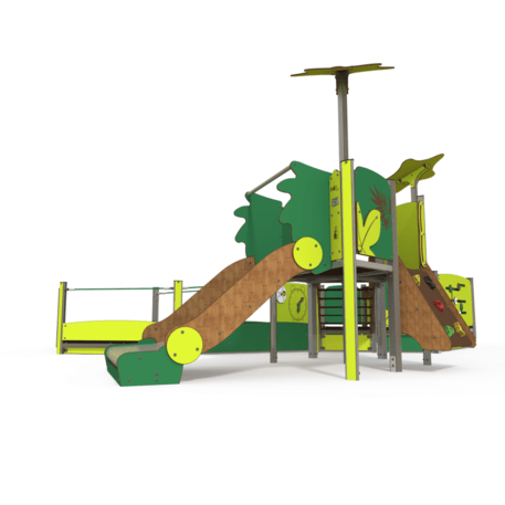 Žaidimų aikštelių kompleksas vaikams nuo 2 metų amžiaus – kolekcija 'MBG-2256_MI 09-2059-T01'