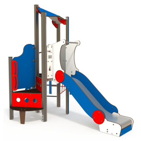 Žaidimų aikštelių kompleksas vaikams nuo 2 metų amžiaus – kolekcija 'MINI / MBG-2163_MI 09-1011-T01'