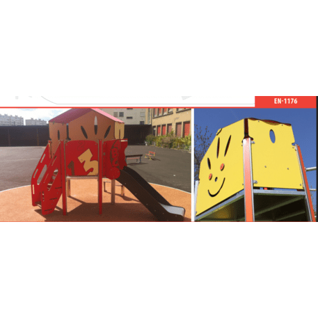 Žaidimų aikštelių kompleksas vaikams nuo 2 metų amžiaus – kolekcija 'MINI / MBG-2173_MI 09-1017-N22'