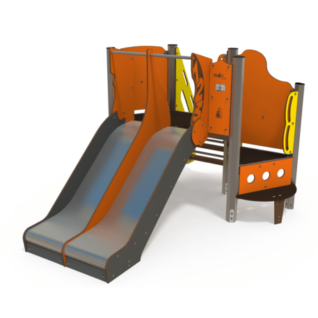 Žaidimų aikštelių kompleksas vaikams nuo 2 metų amžiaus – kolekcija 'MINI / MBG-2183_MI 09-1034-N22'