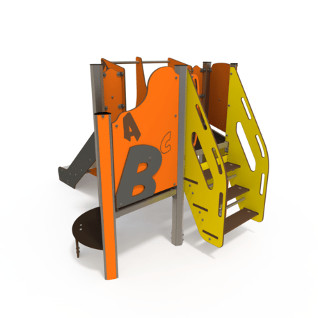 Žaidimų aikštelių kompleksas vaikams nuo 2 metų amžiaus – kolekcija 'MINI / MBG-2183_MI 09-1034-N22'