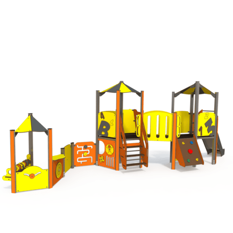 Žaidimų aikštelių kompleksas vaikams nuo 2 metų amžiaus – kolekcija 'MINI / 'MBG-2261_MI 09-2064-N22'