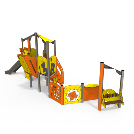 Žaidimų aikštelių kompleksas vaikams nuo 2 metų amžiaus – kolekcija 'MINI / 'MBG-2261_MI 09-2064-N22'
