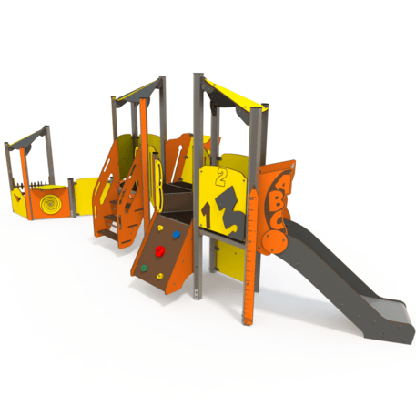 Žaidimų aikštelių kompleksas vaikams nuo 2 metų amžiaus – kolekcija 'MINI / 'MBG-2261_MI 09-2064-N22'