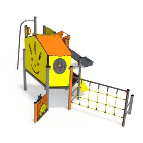 Žaidimų aikštelių kompleksas vaikams nuo 2 metų amžiaus – kolekcija 'MINI / MBG-2281_MI 09-2077-N22'