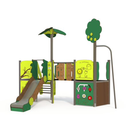 Žaidimų aikštelių kompleksas vaikams nuo 2 metų amžiaus – kolekcija 'MINI / MBG-2286_MI 09-2080-T02'