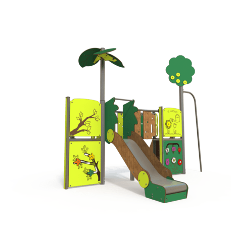 Žaidimų aikštelių kompleksas vaikams nuo 2 metų amžiaus – kolekcija 'MINI / MBG-2286_MI 09-2080-T02'
