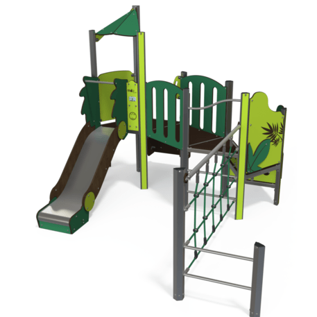 Žaidimų aikštelių kompleksas vaikams nuo 2 metų amžiaus – kolekcija 'MINI / MBG-2213_MI 09-2004-T01'