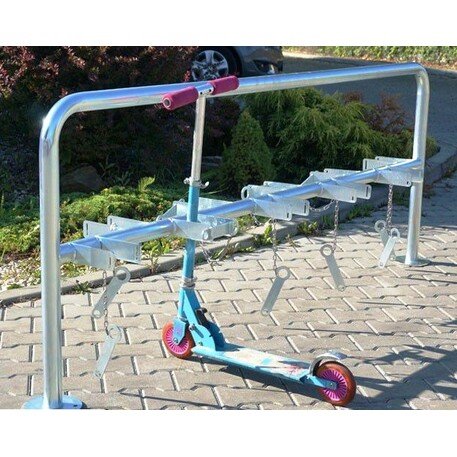 Metalinis paspirtukų laikiklis / stovas 'STF/160x32xH/80cm/MDL'