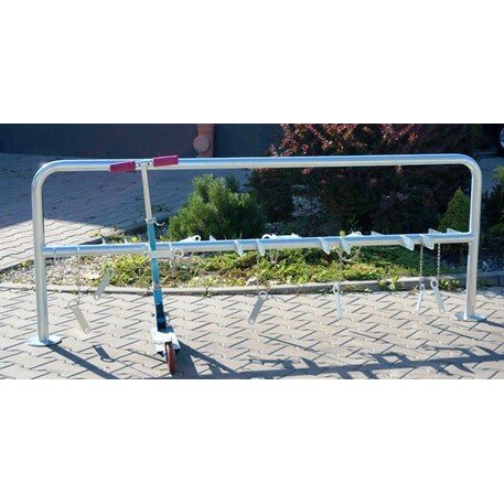 Metalinis paspirtukų laikiklis / stovas 'STF/160x32xH/80cm/MDL'