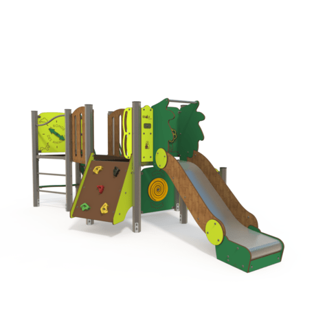 Žaidimų aikštelių kompleksas vaikams nuo 2 metų amžiaus – kolekcija 'MINI / MBG-2289_MI 09-2082-T01'