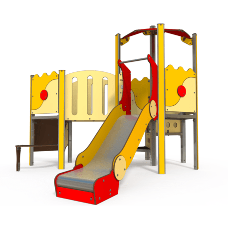 Žaidimų aikštelių kompleksas vaikams nuo 2 metų amžiaus – kolekcija 'MINI / MBG-2296_MI 09-2084-E03'