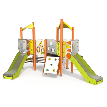 Žaidimų aikštelių kompleksas vaikams nuo 2 metų amžiaus – kolekcija 'MINI / MBG-2236_MI 09-2032-AC07'