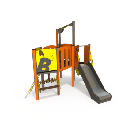 Žaidimų aikštelių kompleksas vaikams nuo 2 metų amžiaus – kolekcija 'MINI / MBG-2299_MI 09-2087-N22'