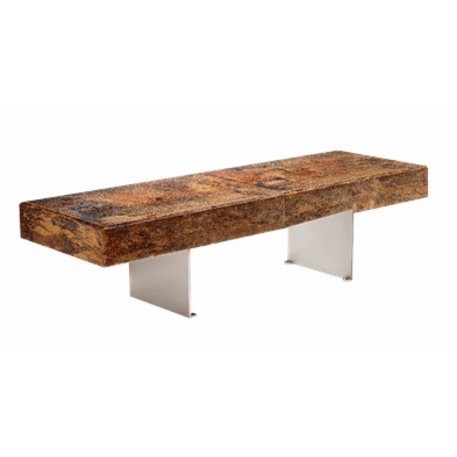 Betoninis modulinis suolas su arba be atlošo 'Premium / Pause 262,5cm'