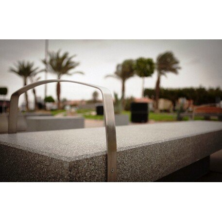 Betoninis modulinis suolas su arba be atlošo 'Premium / Pause 262,5cm'