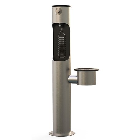 Geriamojo vandens kolonėlė su butelių pildymo funkcija 'Urbanista 7_3'