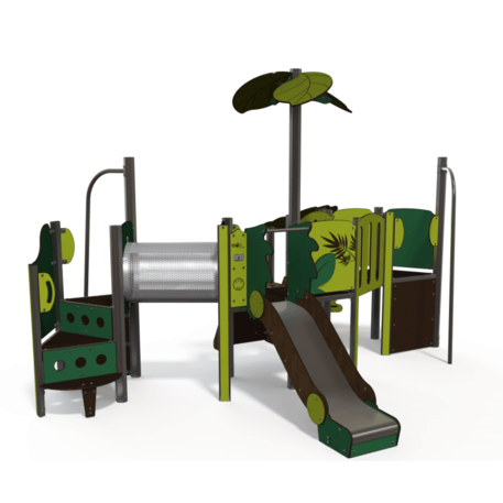 Žaidimų aikštelių kompleksas vaikams nuo 2 metų amžiaus – kolekcija 'MINI / MBG-2321_MI 09-3011-P15'