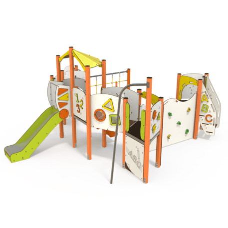 Žaidimų aikštelių kompleksas vaikams nuo 2 metų amžiaus – kolekcija 'MINI / MBG-2340_MI 09-4002-AC07'