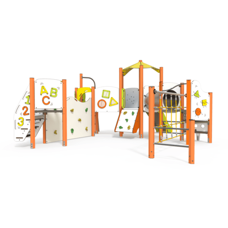 Žaidimų aikštelių kompleksas vaikams nuo 2 metų amžiaus – kolekcija 'MINI / MBG-2340_MI 09-4002-AC07'