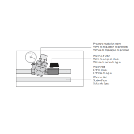 Metalinė geriamojo vandens kolonėlė su rankų plovimo funkcija 'Design Award 2024 / HYDRA Wash'