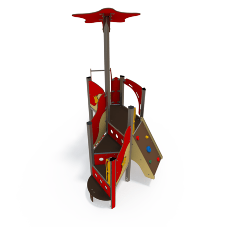 Žaidimų aikštelių kompleksas vaikams nuo 2 iki 10 metų amžiaus – kolekcija 'MAXI / MBG-2357_MA 12-1011-F03'