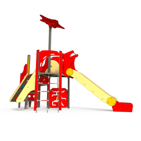 Žaidimų aikštelių kompleksas vaikams nuo 2 iki 10 metų amžiaus – kolekcija 'MAXI / MBG-2357_MA 12-1011-F03'