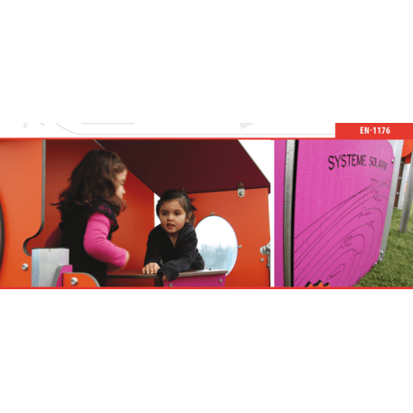 Žaidimų aikštelių kompleksas vaikams nuo 2 iki 10 metų amžiaus – kolekcija 'MAXI / MBG-2357_MA 12-1011-F03'