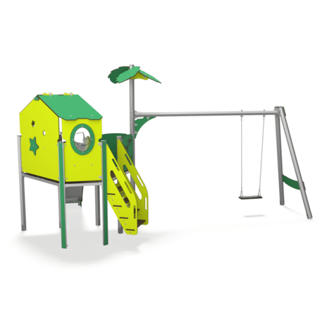 Žaidimų aikštelių kompleksas vaikams nuo 2 iki 10 metų amžiaus – kolekcija 'MAXI / MBG-2367_MA 12-1022-P15'