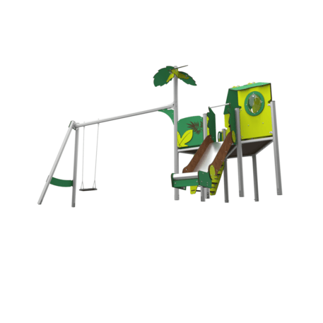 Žaidimų aikštelių kompleksas vaikams nuo 2 iki 10 metų amžiaus – kolekcija 'MAXI / MBG-2367_MA 12-1022-P15'