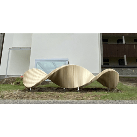 Vaikų žaidimų aikštelių įranga „Infinity“, kolekcija Playsculptures®