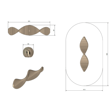 Vaikų žaidimų aikštelių įranga „Infinity“, kolekcija Playsculptures®