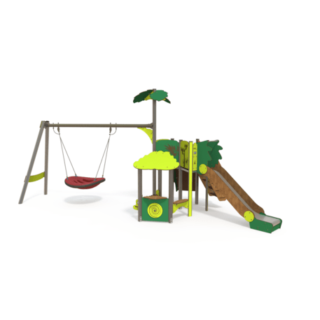Žaidimų aikštelių kompleksas vaikams nuo 2 iki 10 metų amžiaus – kolekcija 'MAXI / MBG-2383_MA 12-1048-P15'