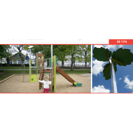 Žaidimų aikštelių kompleksas vaikams nuo 2 iki 10 metų amžiaus – kolekcija 'MAXI / MBG-2383_MA 12-1048-P15'