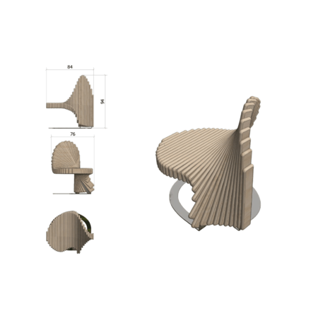 Lauko suoliukas-skulptūra viešosioms erdvėms „Waterdrop“ iš kolekcijos Smartcity®