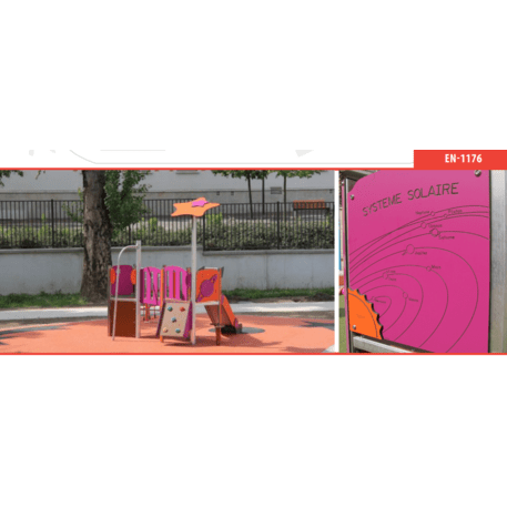 Žaidimų aikštelių kompleksas vaikams nuo 2 iki 10 metų amžiaus – kolekcija 'MAXI / MBG-2389_MA 12-2003-O99'