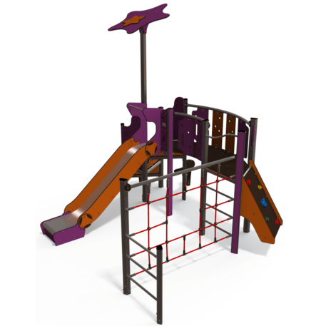 Žaidimų aikštelių kompleksas vaikams nuo 2 iki 10 metų amžiaus – kolekcija 'MAXI / MBG-2398_MA 12-2008-O18'