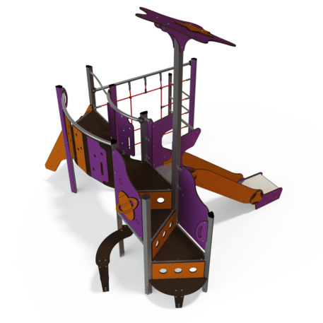 Žaidimų aikštelių kompleksas vaikams nuo 2 iki 10 metų amžiaus – kolekcija 'MAXI / MBG-2398_MA 12-2008-O18'