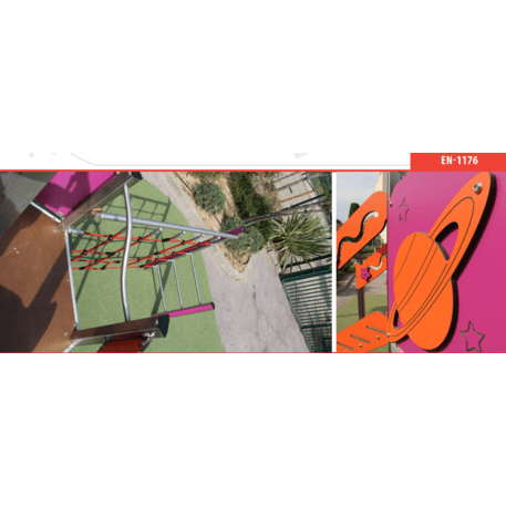 Žaidimų aikštelių kompleksas vaikams nuo 2 iki 10 metų amžiaus – kolekcija 'MAXI / MBG-2398_MA 12-2008-O18'