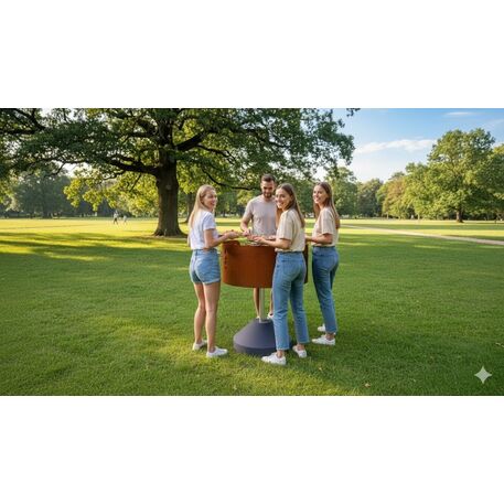 Lauko grilis – kepsninė, skirta viešosioms erdvėms 'Premium Collection / STF/27-48-01/MDL'